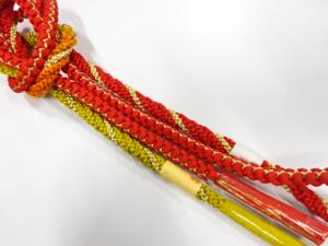 未使用品　正絹　手組帯締め